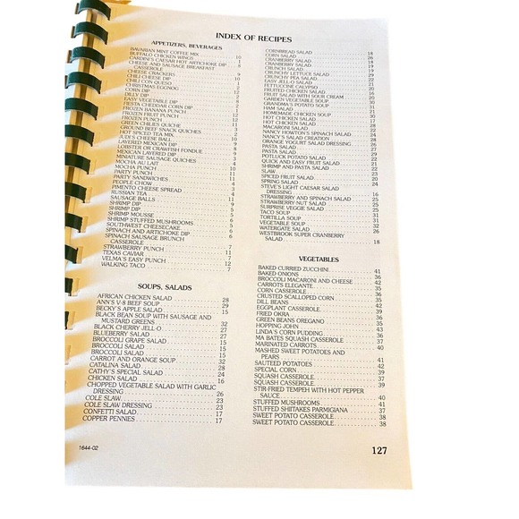 Our Best Recipes Terrace United Methodist Church Vintage 1002 Cookbook - Picture 5 of 11